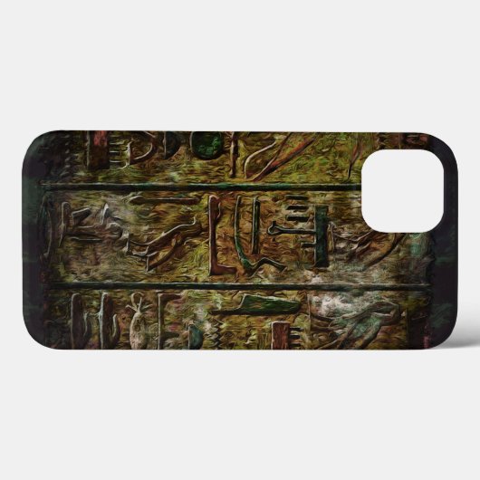 Coques Case-Mate iPhone Symbole hiéroglyphique égyptien (Verso (horizontal))