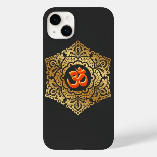 Coques Case-Mate iPhone SYMBOLE HINDU Om Mandal (Verso)