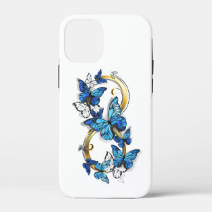 Case-Mate iPhone Case Symbole Infini de Papillons Morpho Bleus