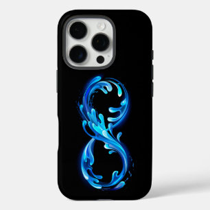 Coques iPhone 16 Pro Symbole Infini d'Eau Claire Froide