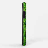 Coques Case-Mate iPhone Symbole irlandais vert Shamrock Clovers Irlande (Dos/Droite)