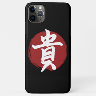 Case-Mate iPhone Case Symbole Kanji d'honneur Calligraphie japonaise