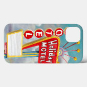 Coques Case-Mate iPhone Symbole motel de vacances (Verso (horizontal))