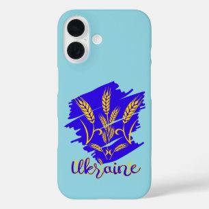 Coques iPhone 16 Symbole national ukrainien tryzub fait d'oreille d