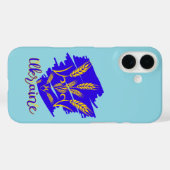 Coques Case-Mate iPhone Symbole national ukrainien tryzub fait d'oreille d (Verso (horizontal))