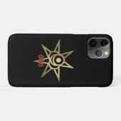 Coques Case-Mate iPhone Symbole occulte septagram (Dos (Horizontal))
