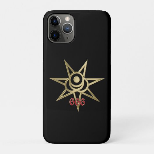 Coques Case-Mate iPhone Symbole occulte septagram (Dos)