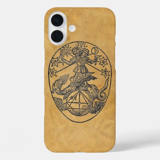 Coques Case-Mate iPhone Symbole Rebis Hermaphrodite (Verso)