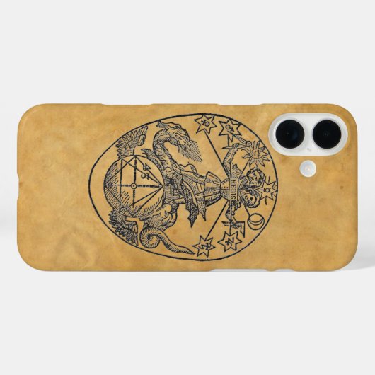 Coques Case-Mate iPhone Symbole Rebis Hermaphrodite (Verso (horizontal))