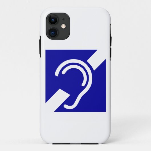 Coques Case-Mate iPhone Symbole sourd (Dos)