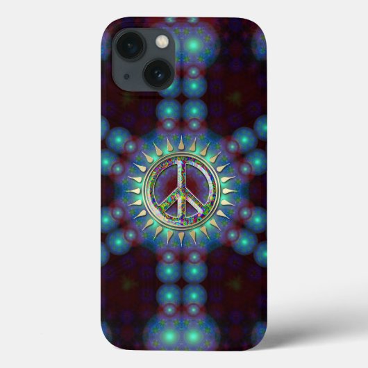 Coques Case-Mate iPhone SYMBOLE Super LumiBlue (Verso)