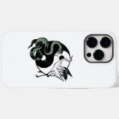 Coques Case-Mate iPhone SYMBOLE Yin yang Snake Et Crane (Verso (horizontal))