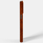 Coques Case-Mate iPhone Symbole zioaque Pisces Symbole Brown en bois d'aca (Verso / Droite)