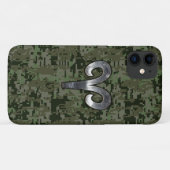 Coques Case-Mate iPhone SYMBOLE Zodiaque Aries Camouflage numérique Woodla (Dos (Horizontal))