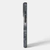 Coques Case-Mate iPhone Symbole Zodiaque Aries en style Argent (Verso / Gauche)