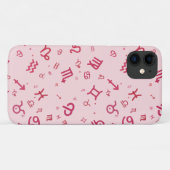 Coques Case-Mate iPhone SYMBOLE Zodiaque Astrologie Rose (Dos (Horizontal))