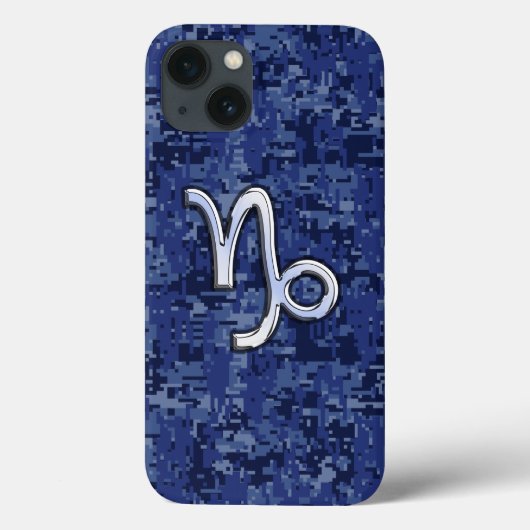 Coques Case-Mate iPhone SYMBOLE Zodiaque Capricorne Camouflage numérique b (Verso)