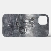 Coques Case-Mate iPhone SYMBOLE Zodiaque Capricorne Style industriel (Verso (horizontal))