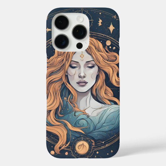Coques Case-Mate iPhone Symbole zodiaque céleste Aquarius (Verso)
