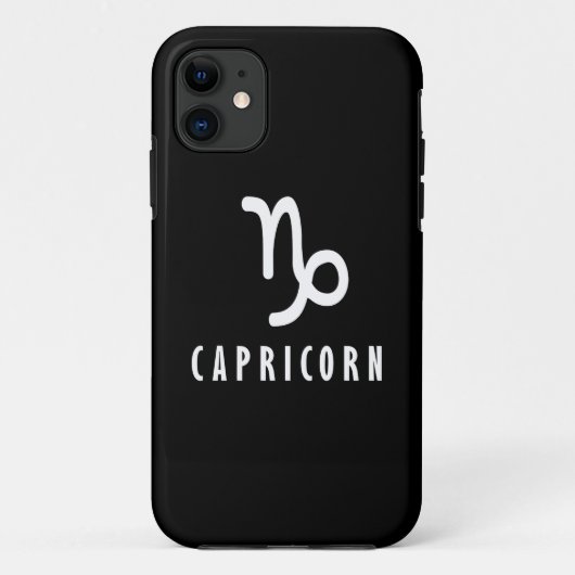 Coques Case-Mate iPhone Symbole zodiaque de Capricorne (Dos)