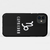 Coques Case-Mate iPhone Symbole zodiaque de Capricorne (Dos (Horizontal))