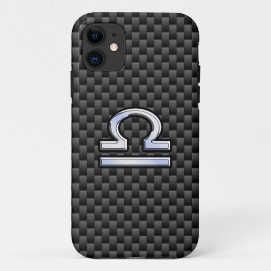 Coques Case-Mate iPhone Symbole zodiaque de la bibliothèque d'argent sur l (Dos)