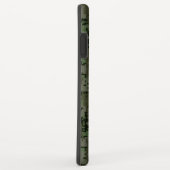 Coques Case-Mate iPhone SYMBOLE Zodiaque Gemini sur Camo numérique vert (Dos/Droite)