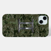 Coques Case-Mate iPhone SYMBOLE Zodiaque Gemini sur Camouflage numérique v (Verso (horizontal))