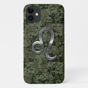 Etui iPhone Case-Mate SYMBOLE Zodiaque Léo Camouflage numérique vert
