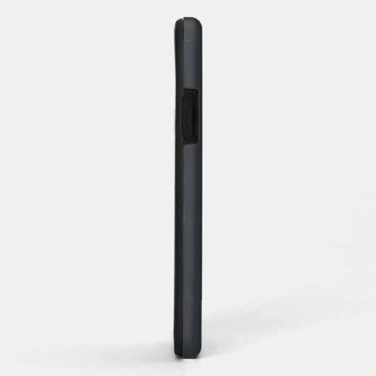 Coques Case-Mate iPhone Symbole zodiaque Manly Graphite (Dos/Droite)