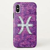 Coques Case-Mate iPhone SYMBOLE Zodiaque Pisces Camouflage numérique Fuchs (Dos)