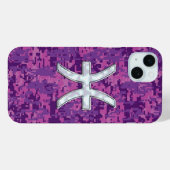 Coques Case-Mate iPhone SYMBOLE Zodiaque Pisces Camouflage numérique Fuchs (Verso (horizontal))