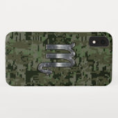 Coques Case-Mate iPhone SYMBOLE Zodiaque Scorpio Camo numérique Woodland (Dos (Horizontal))