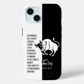 Coques Case-Mate iPhone SYMBOLE Zodiaque Taurus (Verso)
