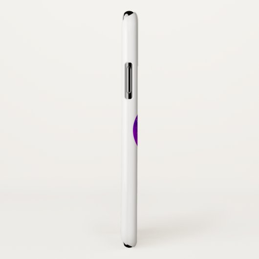 Coques Case-Mate iPhone Symbole Zodiaque tendance Libra Nebula violette (Dos/Droite)