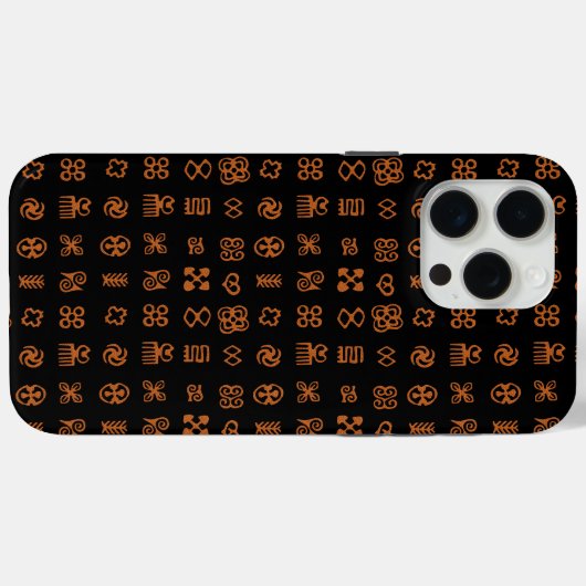 Coques Case-Mate iPhone Symboles africains Adinkra Design ethnique (Verso (horizontal))