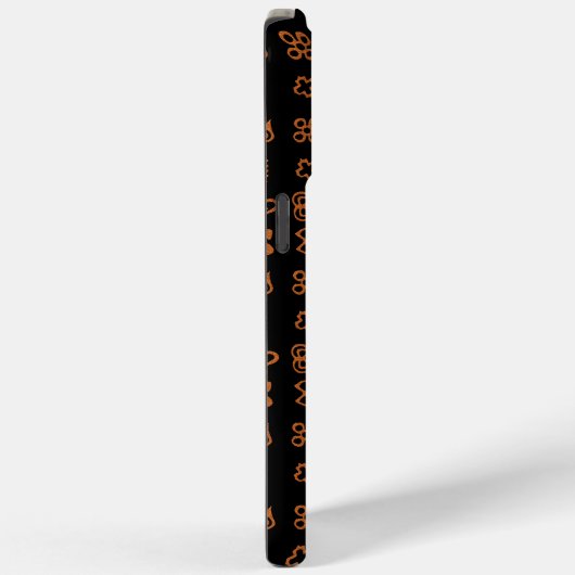 Coques Case-Mate iPhone Symboles africains Adinkra Design ethnique (Verso / Droite)