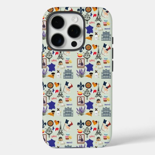 Coques Case-Mate iPhone Symboles de la France (Verso)