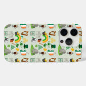 Coques Case-Mate iPhone Symboles de l'Irlande (Verso (horizontal))