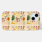 Coques Case-Mate iPhone Symboles de l'Italie (Verso (horizontal))