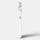 Coques Case-Mate iPhone Symboles de musique de pissenlit (Verso / Gauche)