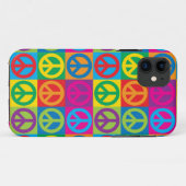 Coques Case-Mate iPhone Symboles de paix d'art de bruit (Dos (Horizontal))
