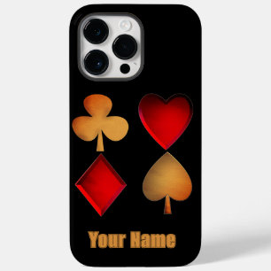 Coque Pour Pour iPhone 14 Pro Max symboles pour le jeu de cartes