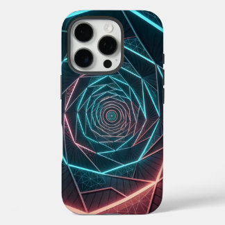 Coques iPhone 16 Pro Symétrie brisée de spirale dans le concept