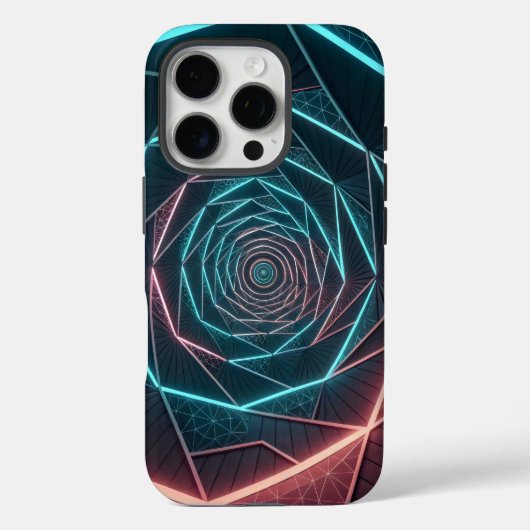 Coques Case-Mate iPhone Symétrie brisée de spirale dans le concept (Verso)