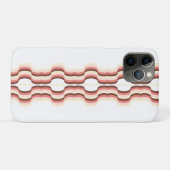 Coques Case-Mate iPhone Symétrie de vague pêche (Dos (Horizontal))