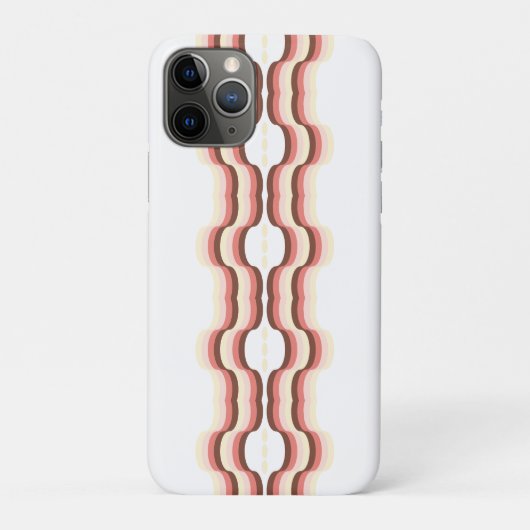 Coques Case-Mate iPhone Symétrie de vague pêche (Dos)