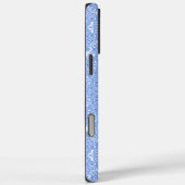 Coques Case-Mate iPhone Symétrie Mandala Bleu Barbeau (Verso / Droite)