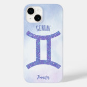 Coques Case-Mate iPhone Sympathique Gemini Astrologie Signe Personnalisé V (Verso)