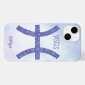 Coques Case-Mate iPhone Sympathique Pisces Astrologie Signe Personnalisé V (Verso (horizontal))